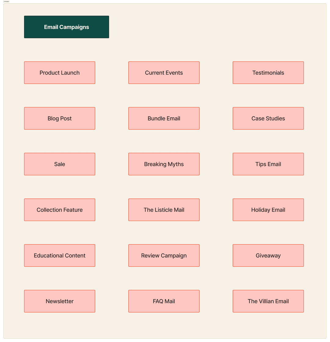 Campaign Calendar